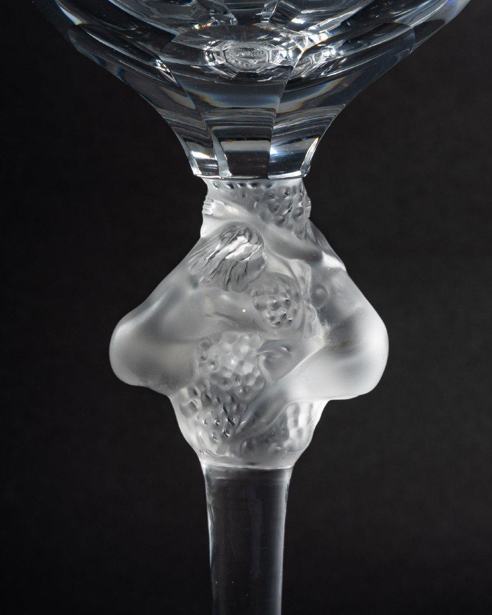 Lalique Grand Vase modèle « Roxane »-photo-2