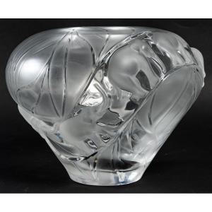 Maison Lalique, vase "Bornéo" crée par Marie Claude Lalique (descendante de René Lalique)