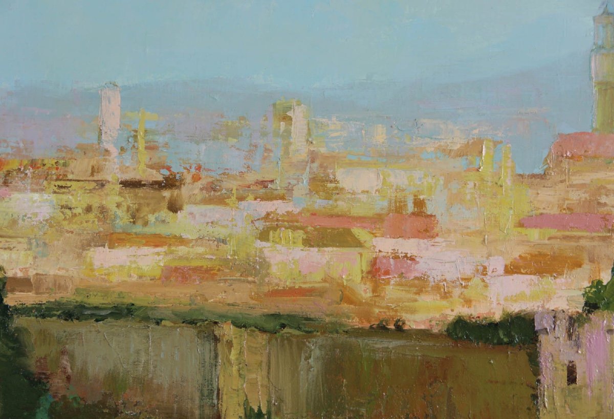 Marcel Peltier : Les Remparts à Florence-photo-2