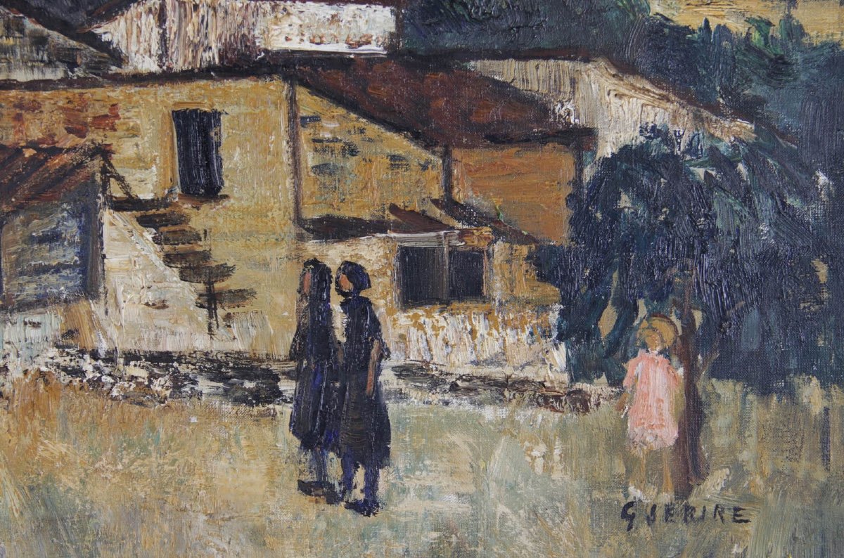 Gaston Sebire (1920-2001): Landscape Of Spain-photo-6