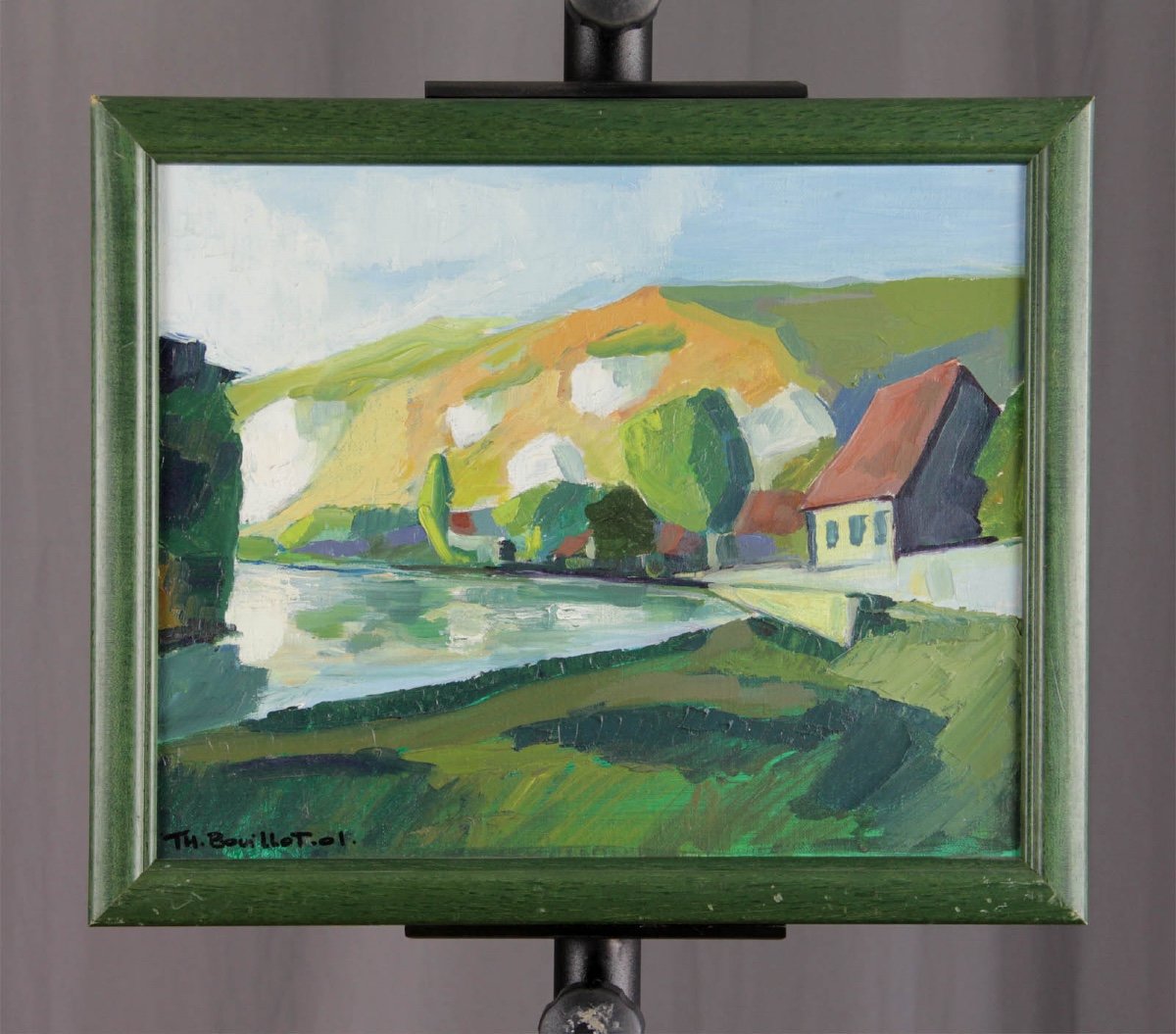 Thierry Bouillot : Bord De Seine Au Petit Andely-photo-4