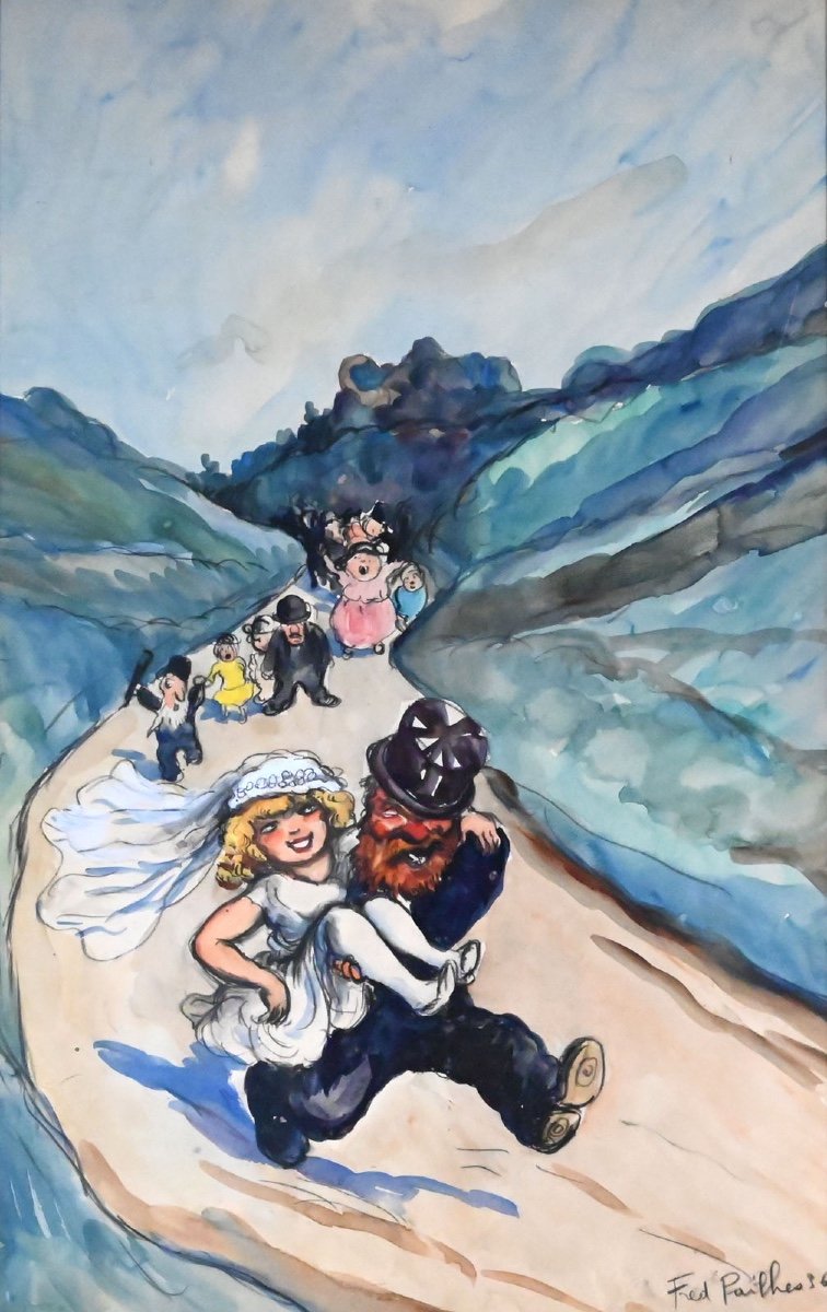 Fred Pailhes (1902-1991): The Bride And Groom, 1936