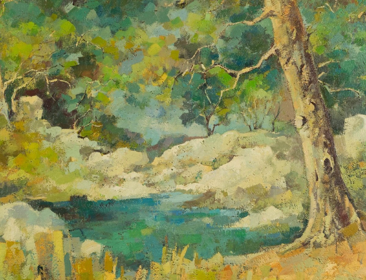 Jacques Sokol (1933-2023) : La Mare Aux Sangliers, 1972-photo-3