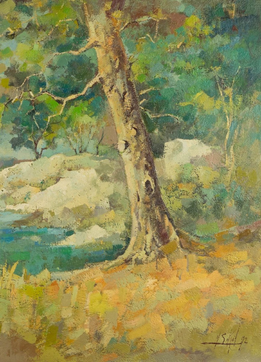 Jacques Sokol (1933-2023) : La Mare Aux Sangliers, 1972-photo-4