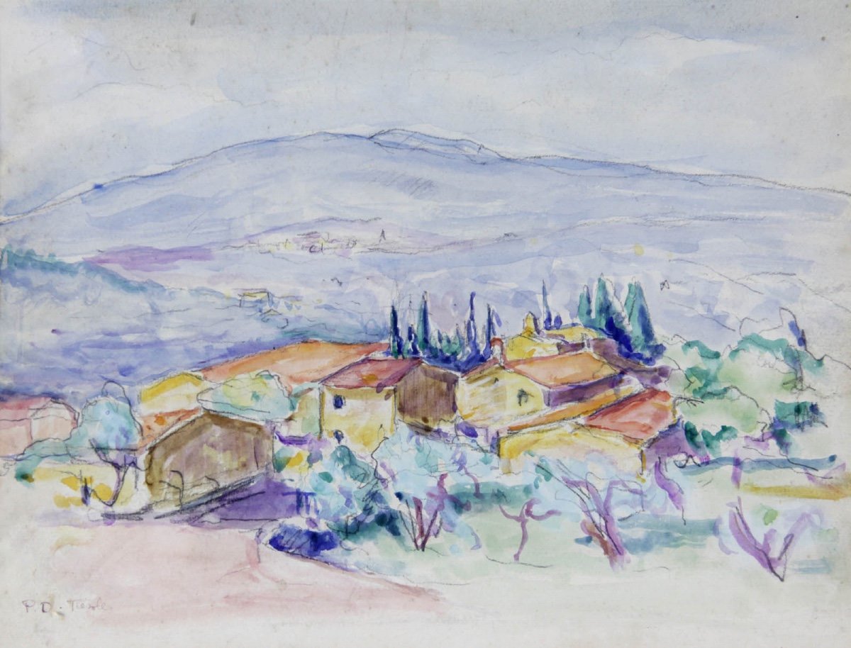 Paul Deltombe (1878-1971): Trésole, 1913