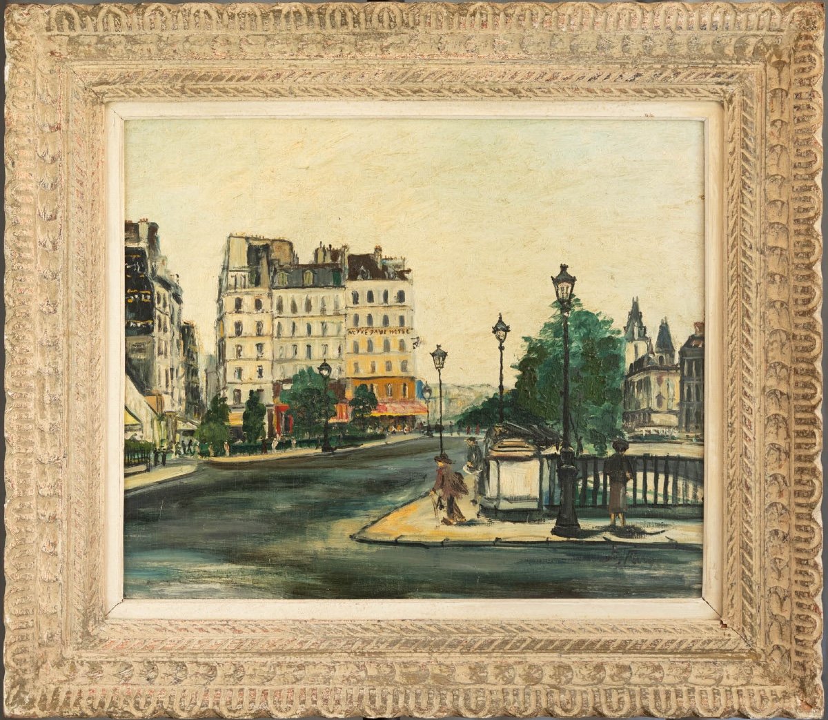 Pierre Farge (1878-1947) : Paris, Les Quais-photo-3