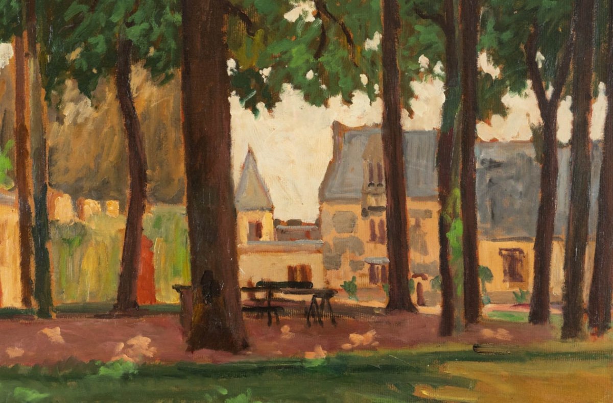 Abel Lauvray (1870-1950): The Village Square