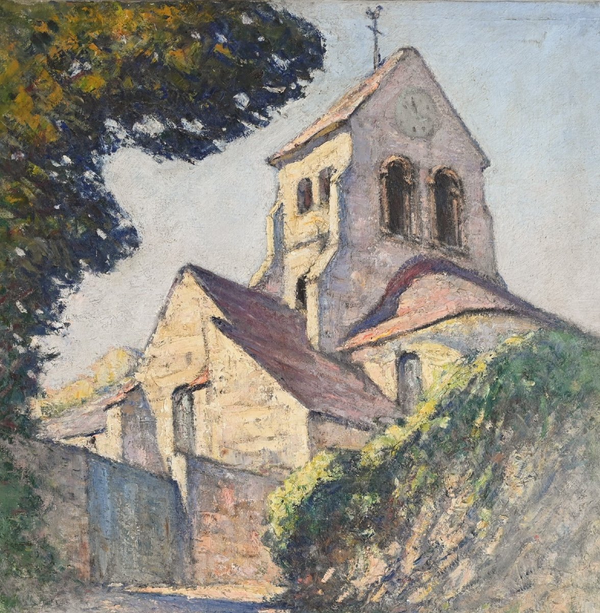  André PREVOT-VALERI (1890 - 1959) : l'église, Granville -photo-4