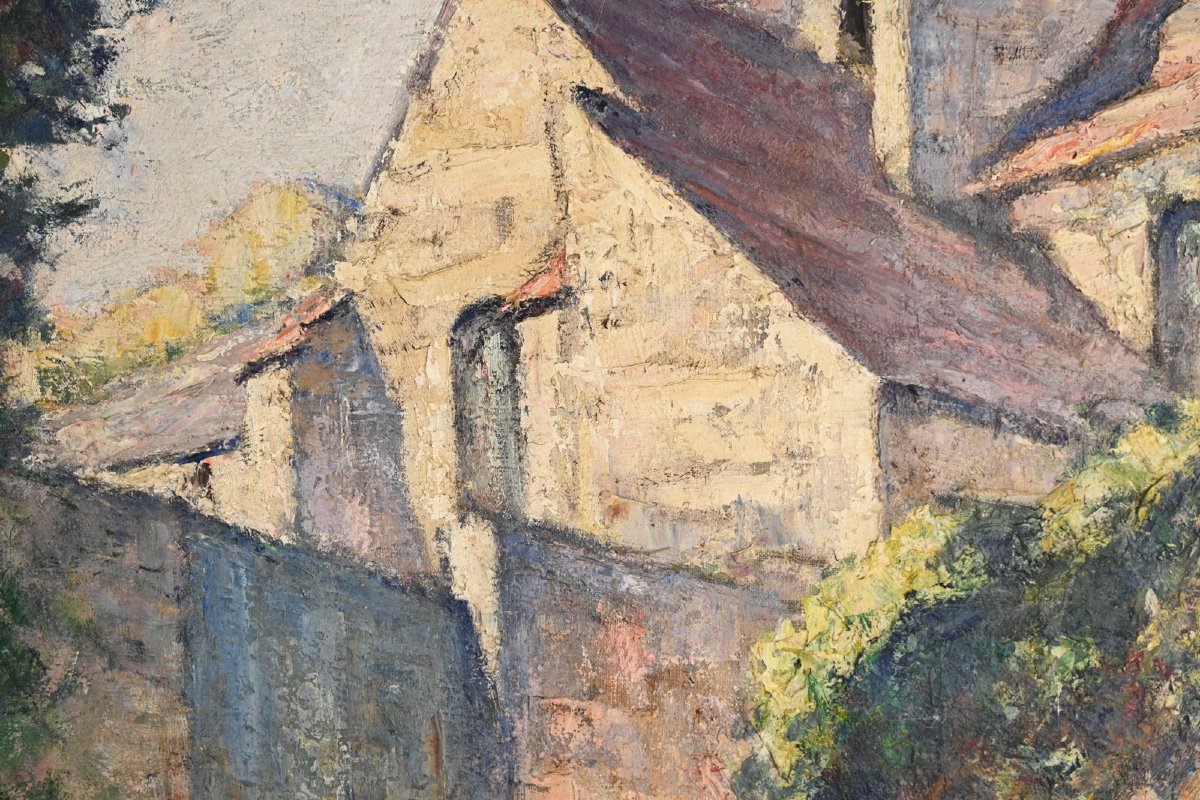  André PREVOT-VALERI (1890 - 1959) : l'église, Granville -photo-1