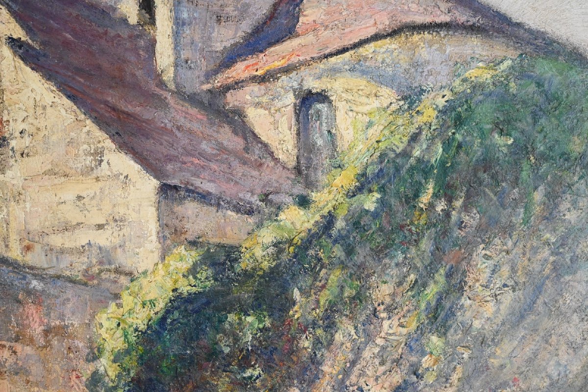  André PREVOT-VALERI (1890 - 1959) : l'église, Granville -photo-2