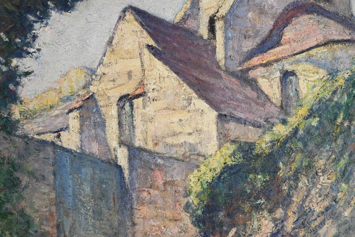  André PREVOT-VALERI (1890 - 1959) : l'église, Granville -photo-4