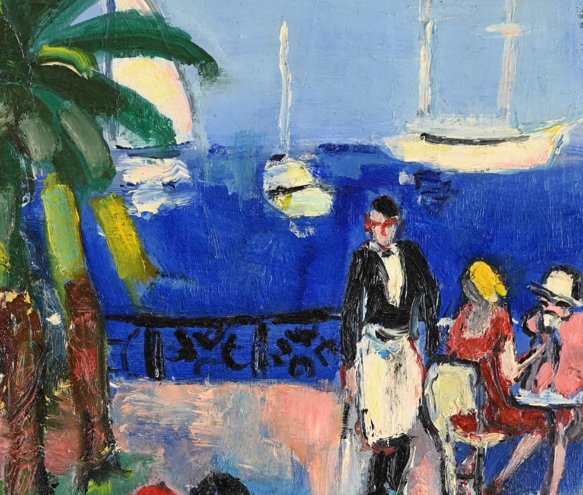  Michel Legros (1945 - 2015) Seaside Terrace-photo-3