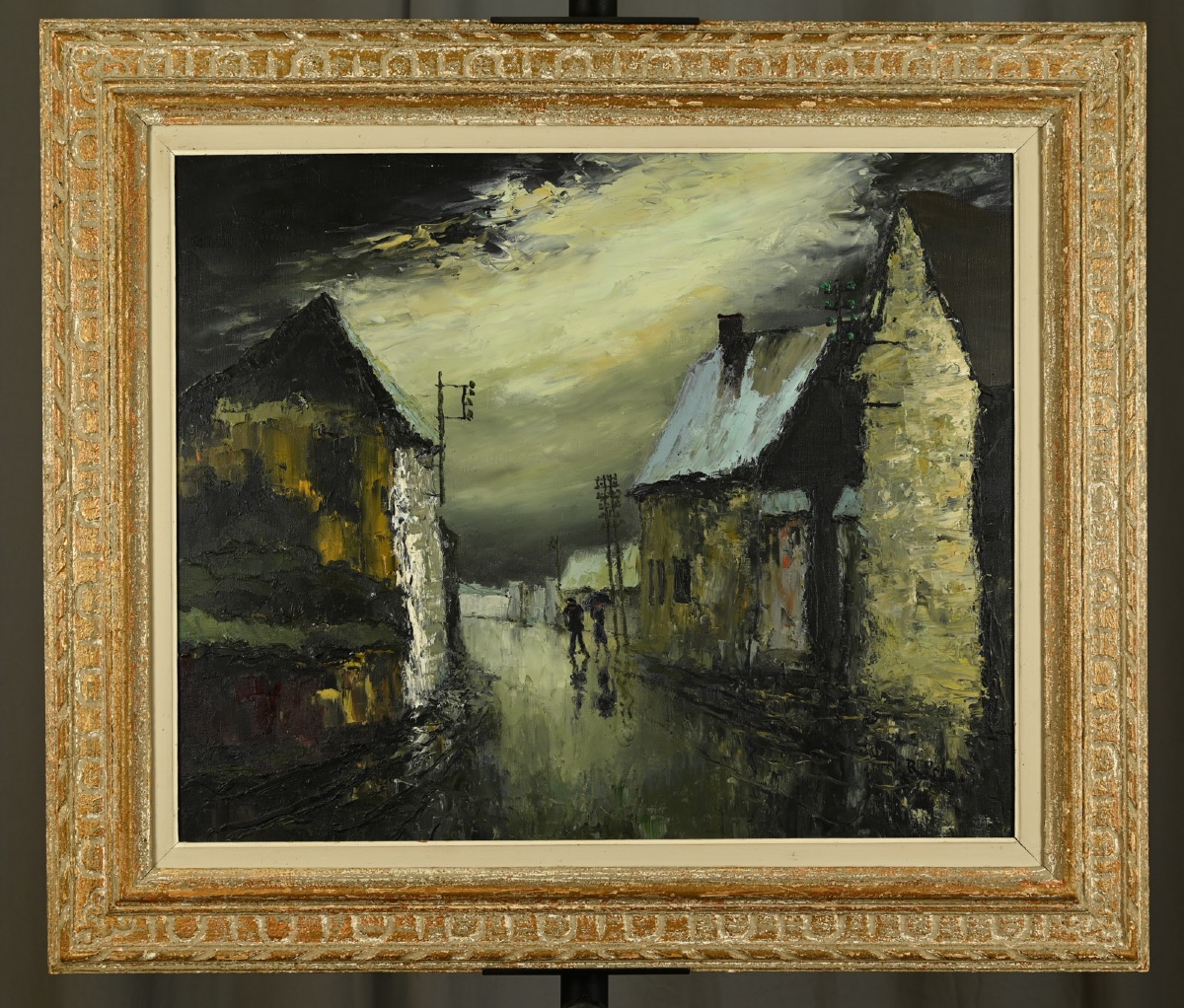  René PRIN (1905 - 1985) : Ciel d'orage-photo-5