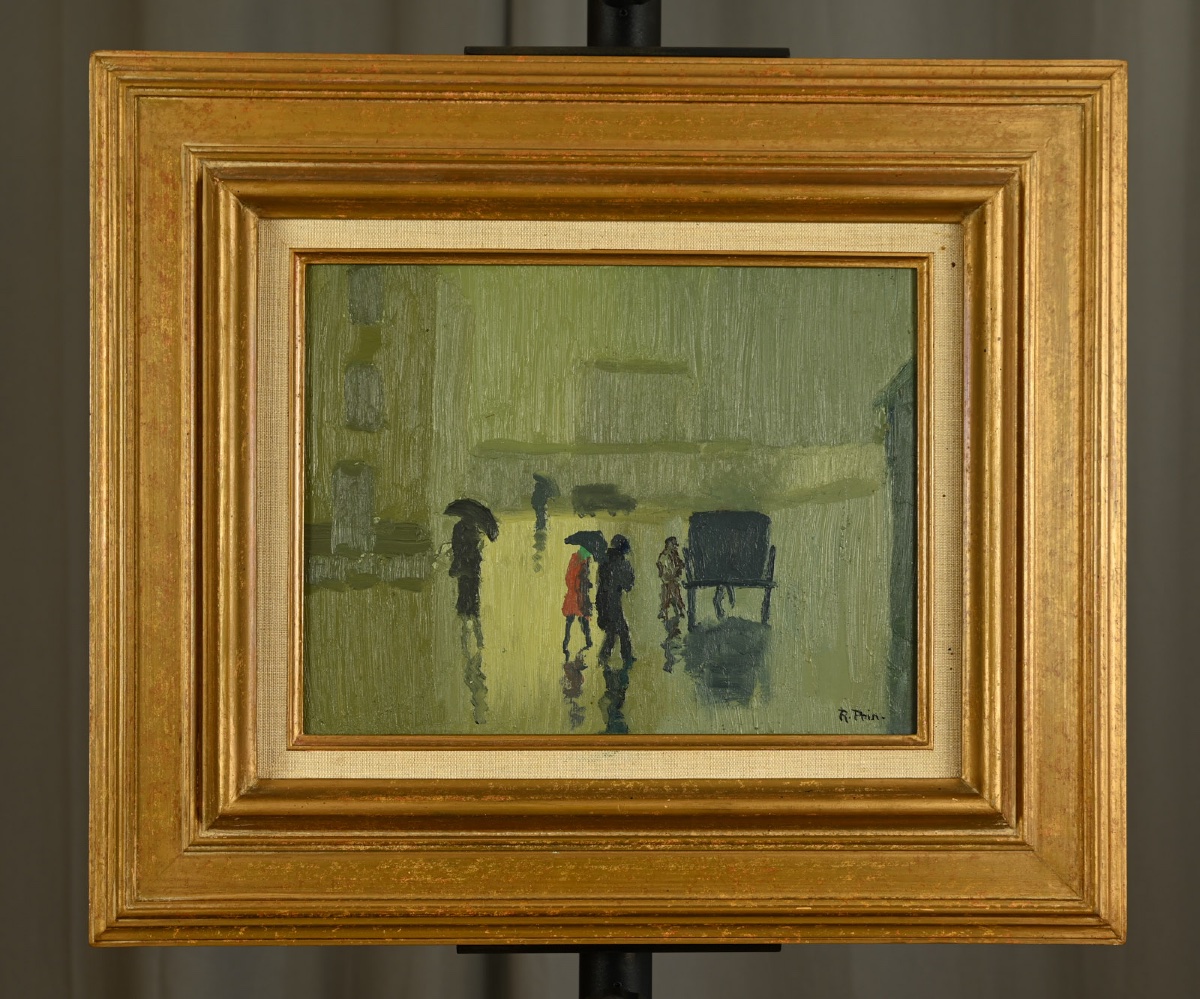  René Prin (1905 - 1985) In The Rain -photo-2