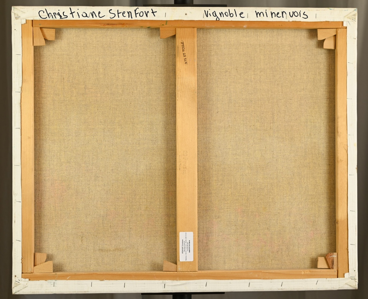  Christiane STENFORT (1940) : Vignoble minervois-photo-3