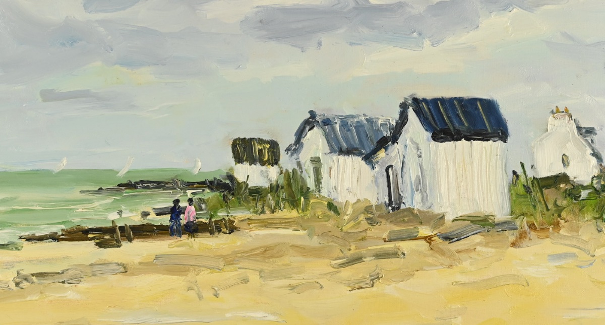 Jean LEVASSEUR (1935 - 2024) : Plage d'Asnelles-photo-3
