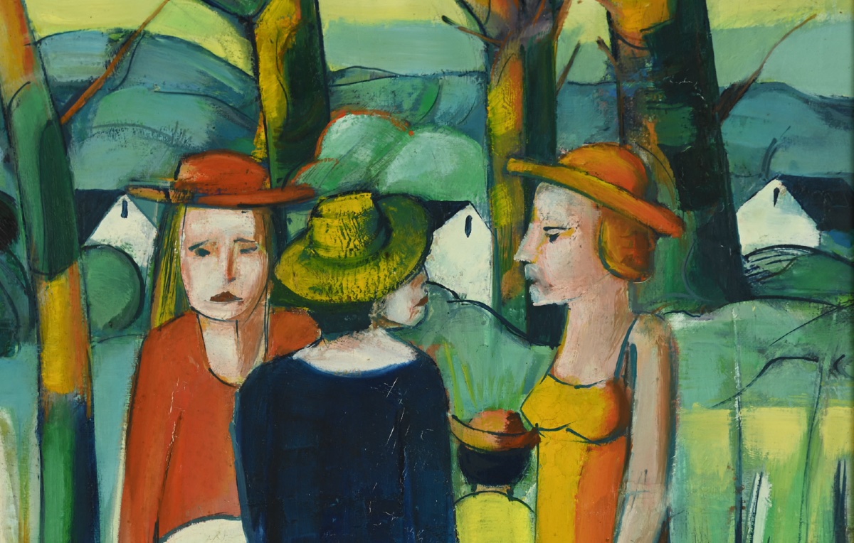  René COUTURIER (1933 - 2008) 3 personnages-photo-1