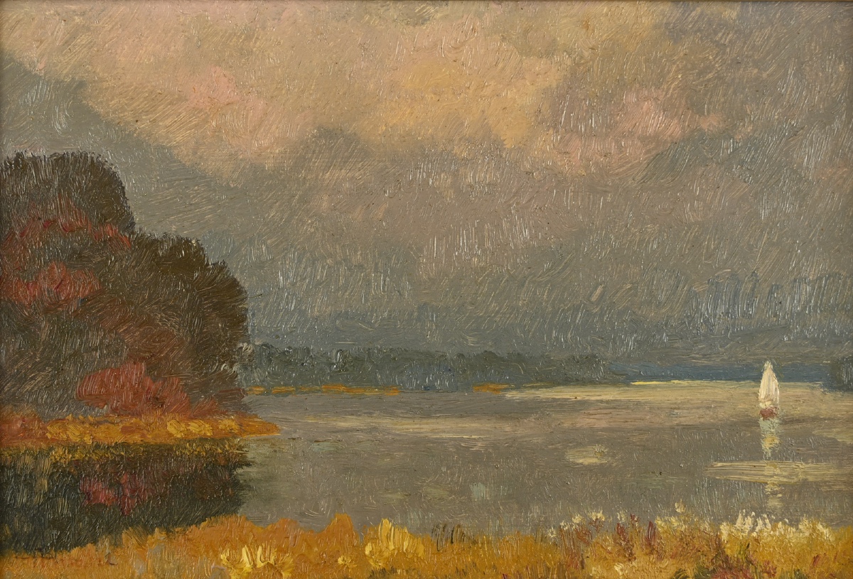  Albert MALET (1905 - 1986) Bord de Seine