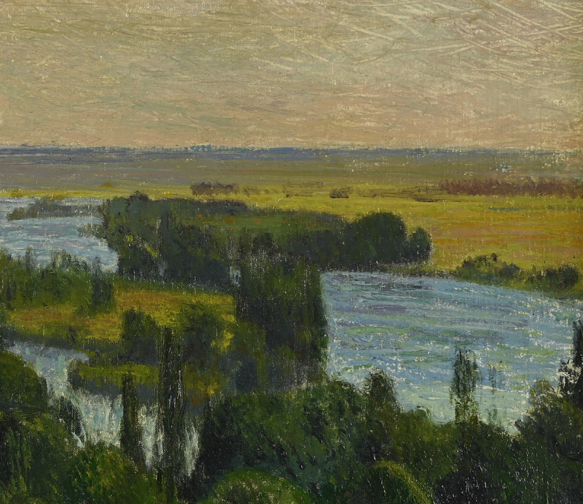  Joseph Delattre (1858 - 1912): The Seine Seen From The Bonsecours Coast-photo-3