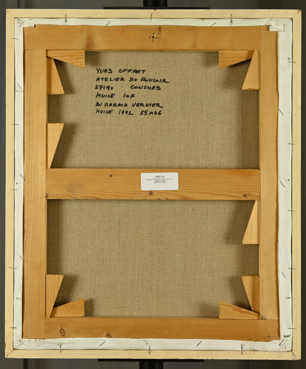 Yves Offret (1946 - 2004) - At The Marais Vernier-photo-2