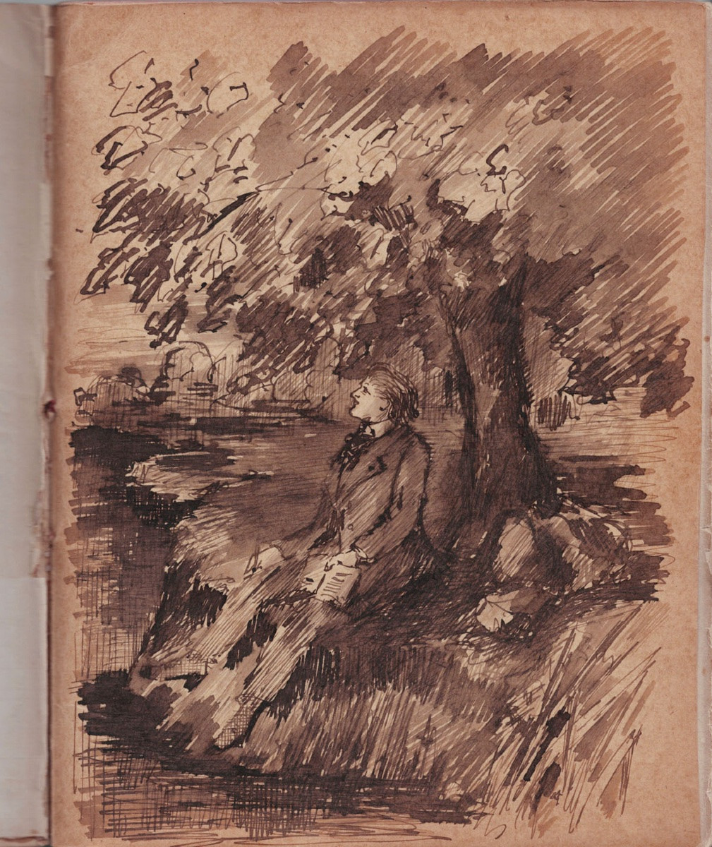 The Secret Garden Of The Painter René Sautin — A Collection Of His Favorite Poems-photo-4