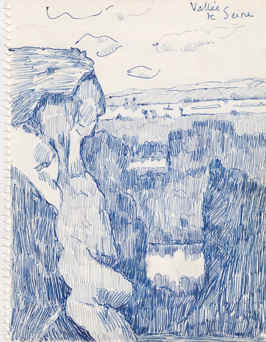  René Sautin (1881 - 1968) Seine Valley - The Arch Of Titus-photo-2