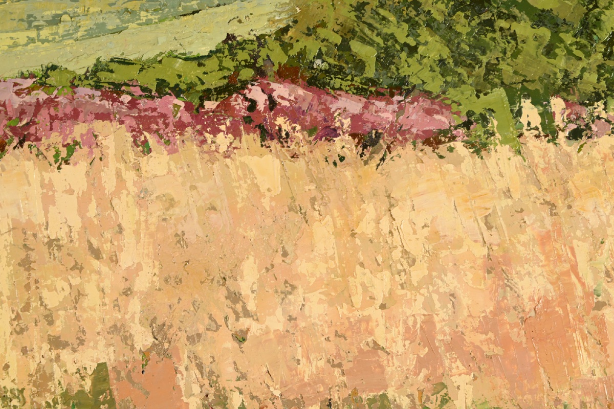 Yves Offret (1946 - 2004) - Willowherb And Orange Herbs-photo-3