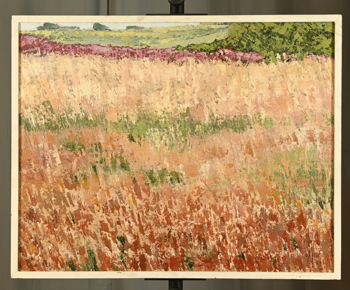 Yves Offret (1946 - 2004) - Willowherb And Orange Herbs-photo-5