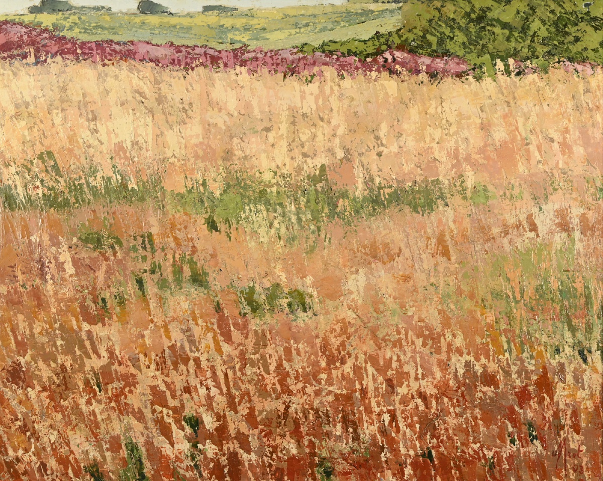 Yves Offret (1946 - 2004) - Willowherb And Orange Herbs
