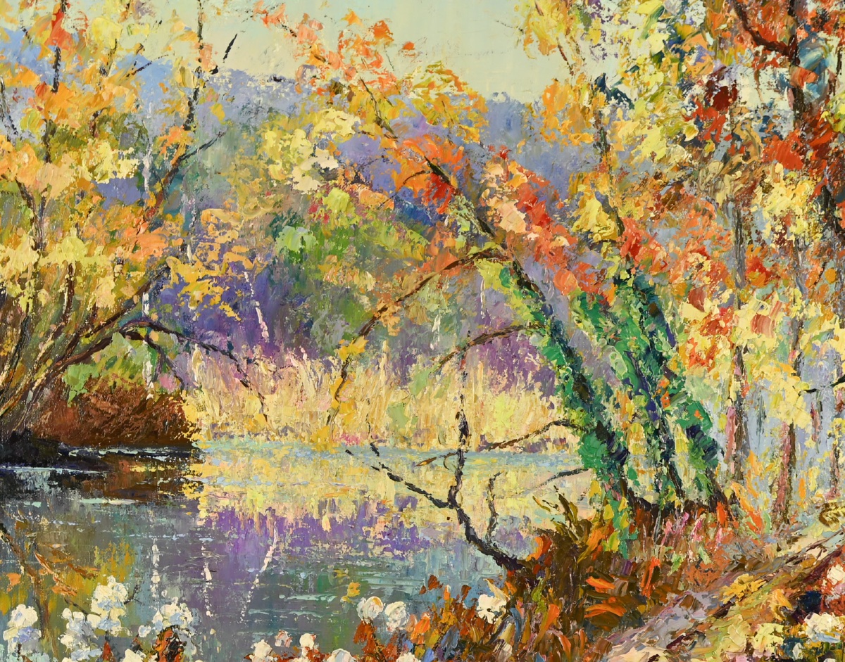 Christiane Stenfort (born In 1940) - The Pond-photo-1