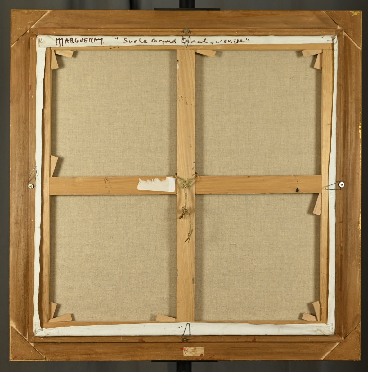 Michel Margueray (born In 1938) - On The Grand Canal, Venice-photo-5