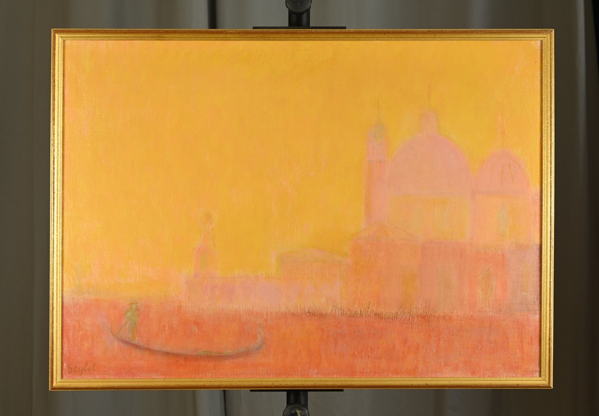 Lyne Seybel (1919-2009) - Fantasy At The Salute-photo-2