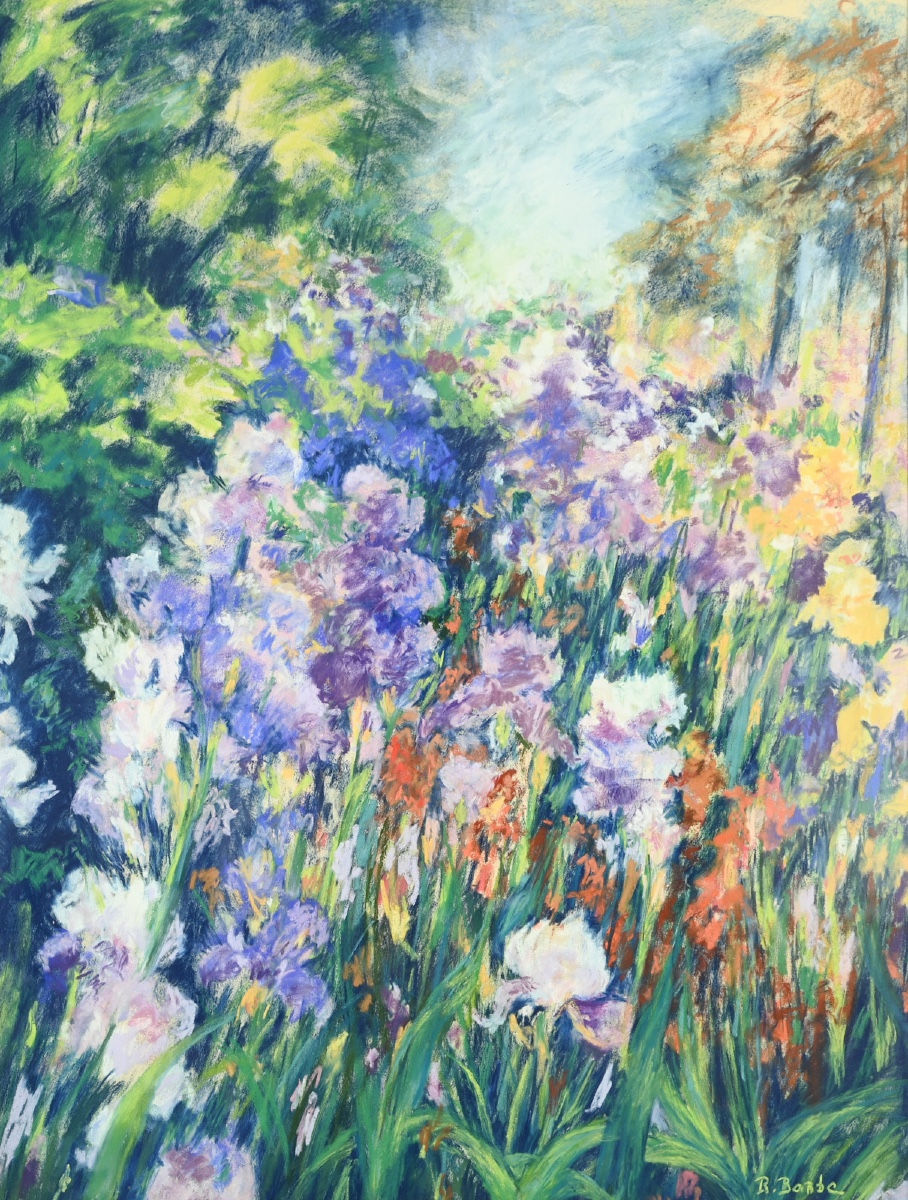  Rose Barbe: Irises