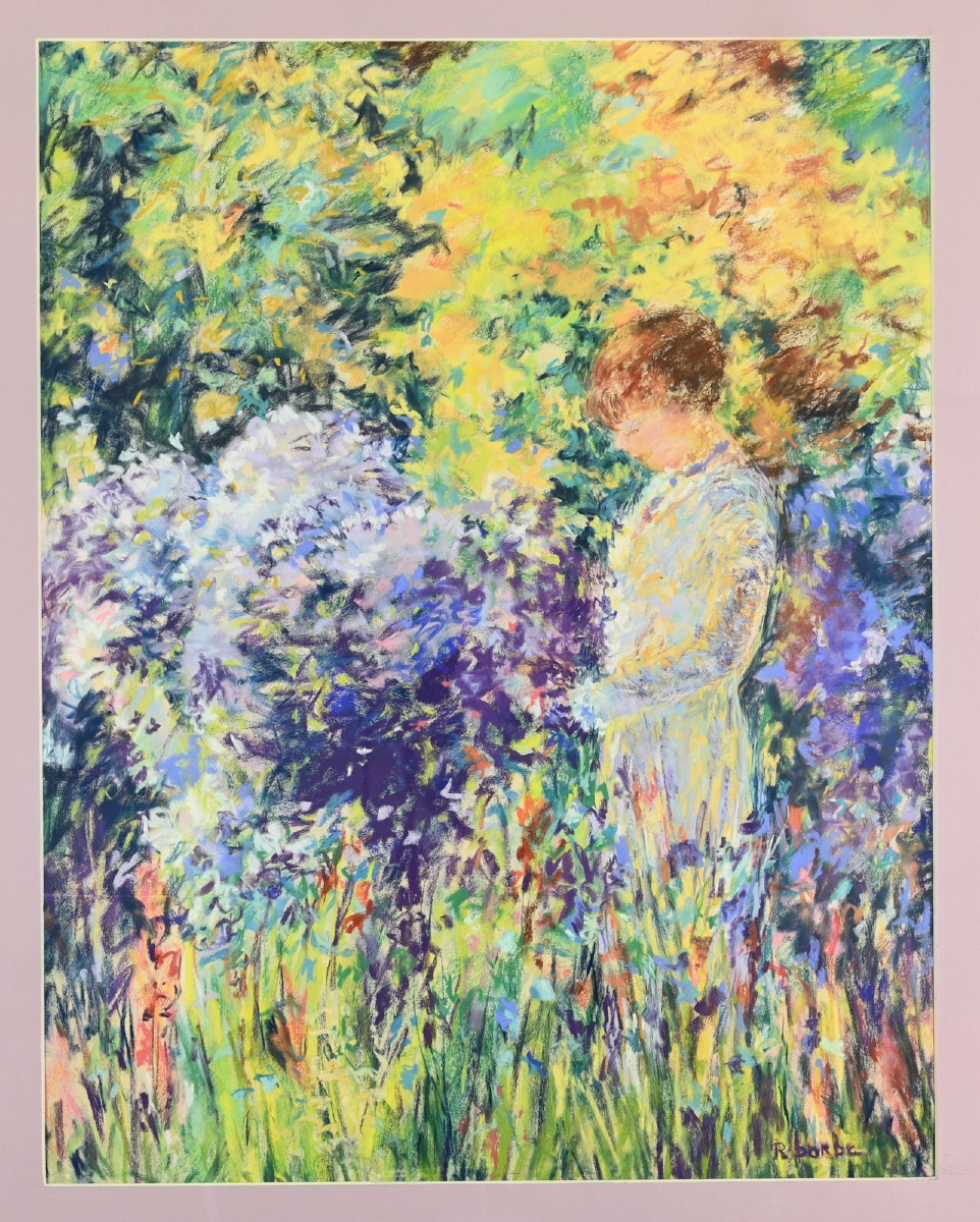  Rose Barbe: Woman In The Garden-photo-3