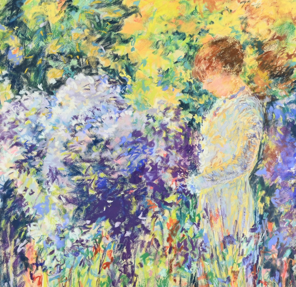  Rose Barbe: Woman In The Garden-photo-1