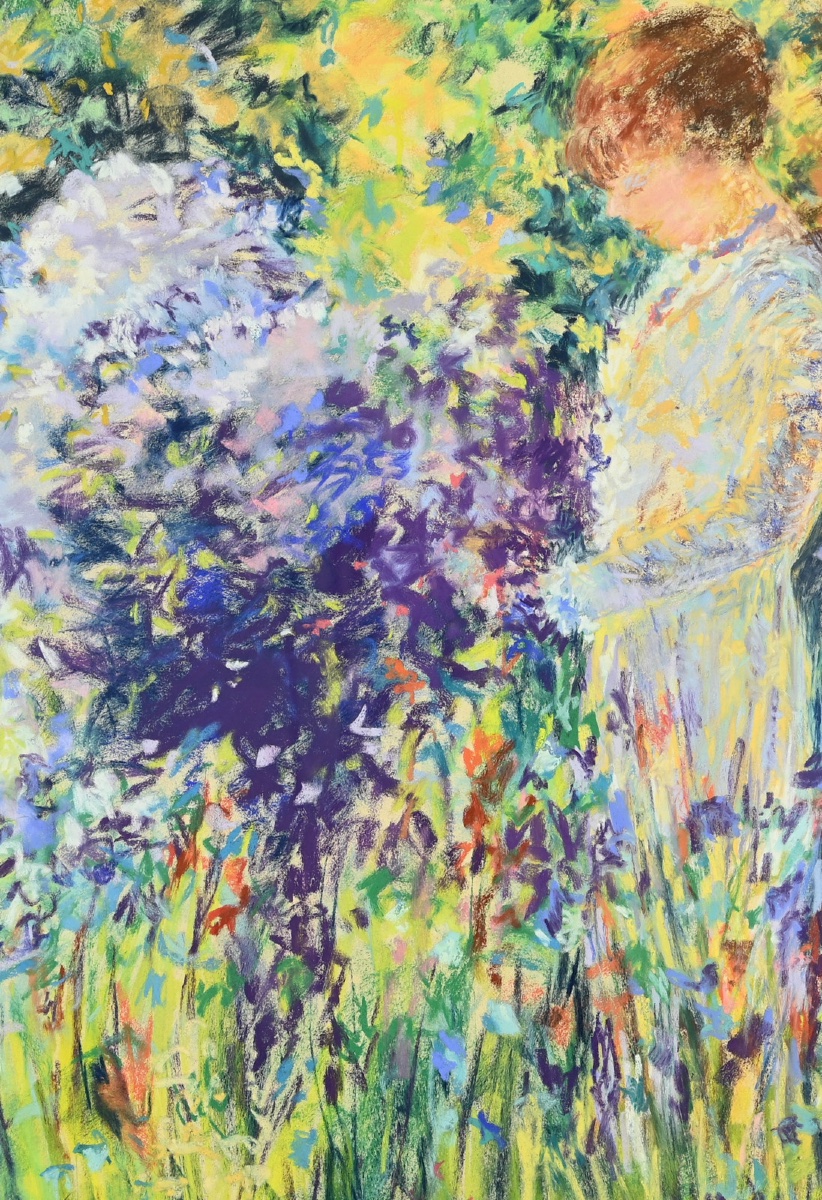  Rose Barbe: Woman In The Garden-photo-2