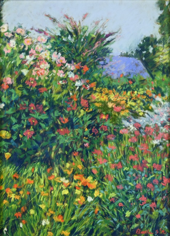 Le toit d'ardoises, l'été