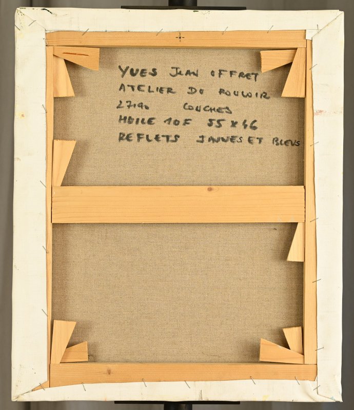 Yellow And Blue Reflections-photo-1