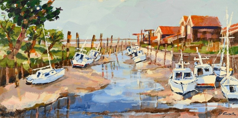 The Cassy Bridge, Arcachon Bay