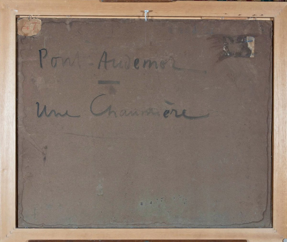 René SAUTIN (1881-1968) : Chaumière à Pont-Audemer-photo-3