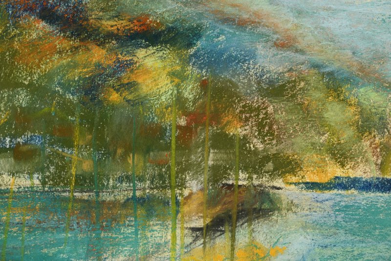 Lyne SEYBEL (1919-2009) : Petit port du midi-photo-2