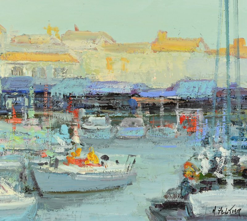 Marcel PELTIER (1924 - 1998) : Ile de Ré-photo-4