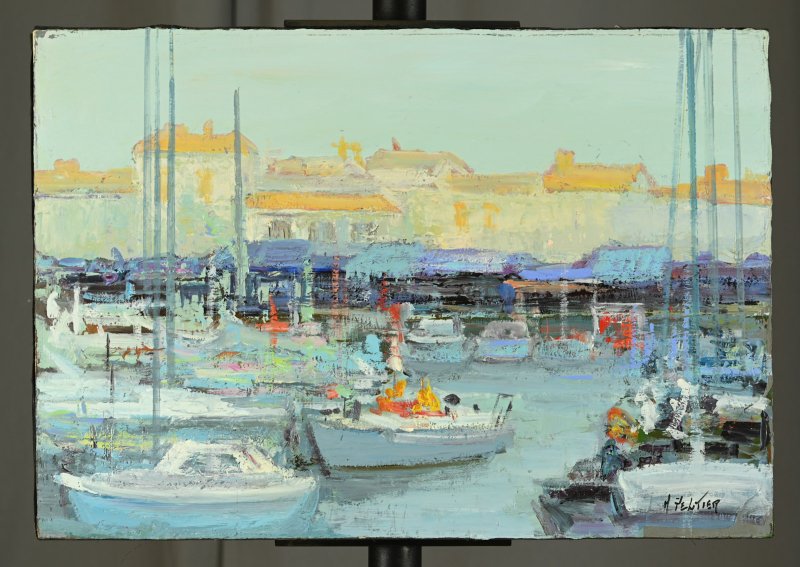 Marcel PELTIER (1924 - 1998) : Ile de Ré-photo-3