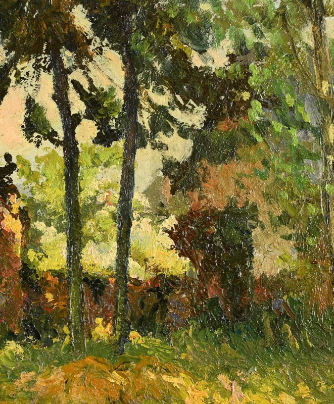Malet Albert (1905-1986) :apple Trees In Bloom-photo-2