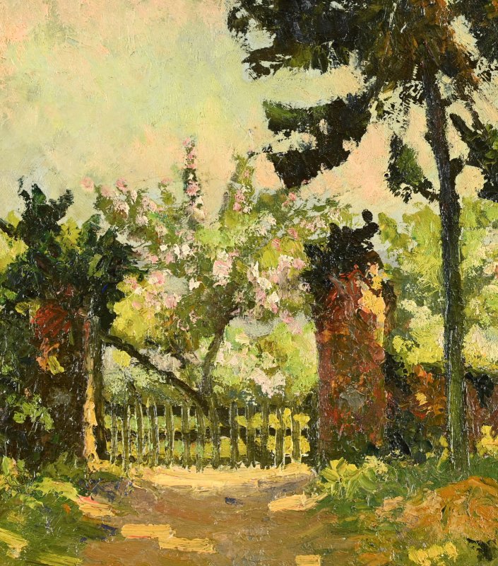Malet Albert (1905-1986) :apple Trees In Bloom-photo-3