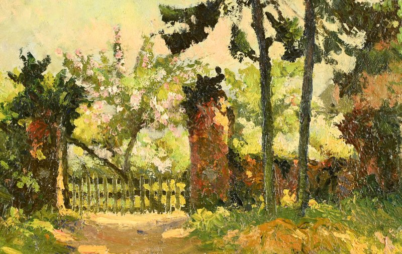 Malet Albert (1905-1986) :apple Trees In Bloom-photo-4