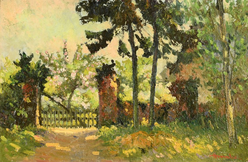 Malet Albert (1905-1986) :apple Trees In Bloom