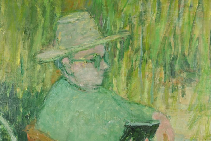 PROKHOROFF Ariane (1926-2018) : Lecture sous les ombrages, la mère de l'artiste-photo-4