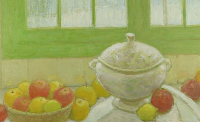 Prokhoroff Ariane (1926-2018) : Still Life At The Window In Winter-photo-2