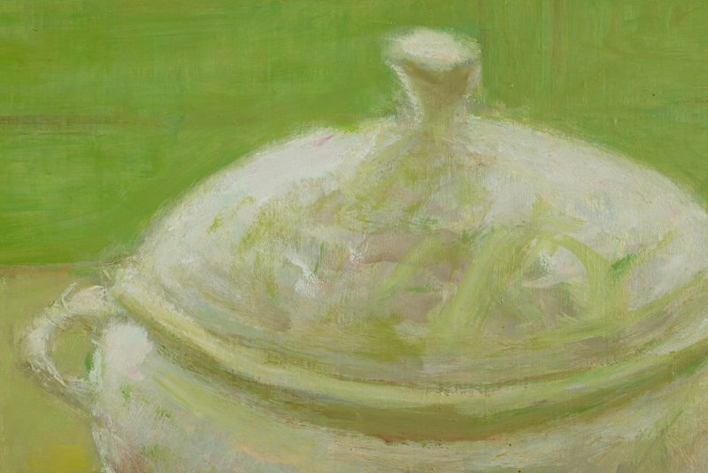 Prokhoroff Ariane (1926-2018) : Still Life At The Window In Winter-photo-1